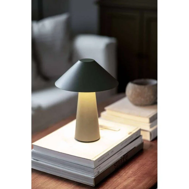 Laddningsbar bordslampa Cannes, 26 cm IP44 från Globen Lighting i Grön – produktbild 5 av 5