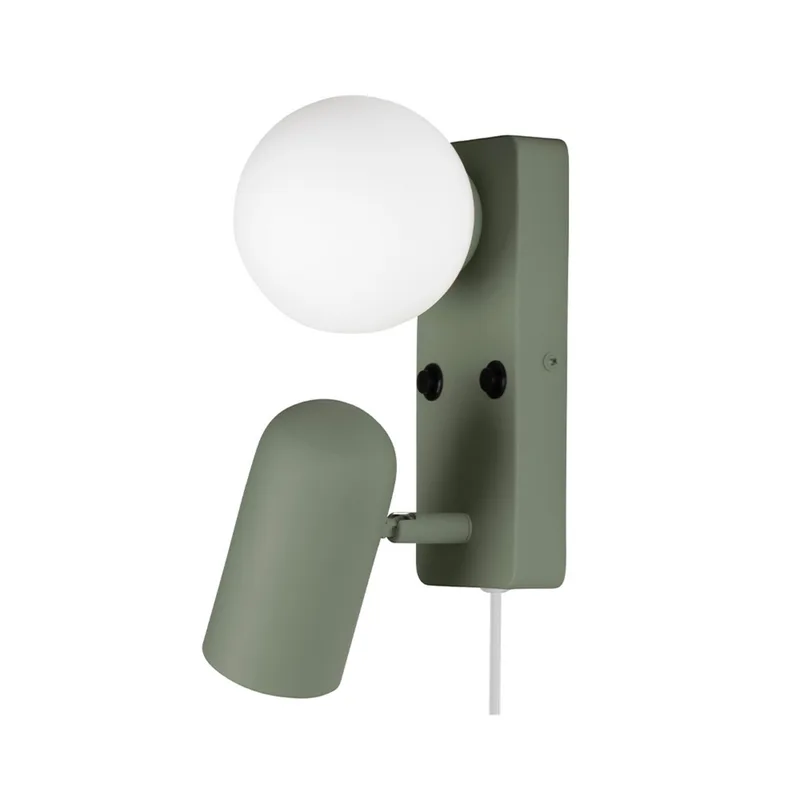 Doppio Wandlamp Groen by Globen Lighting – product photo