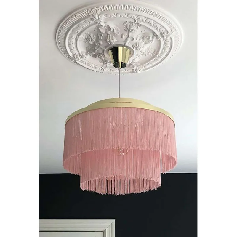 Frans Suspension Rose de Globen Lighting – photo produit