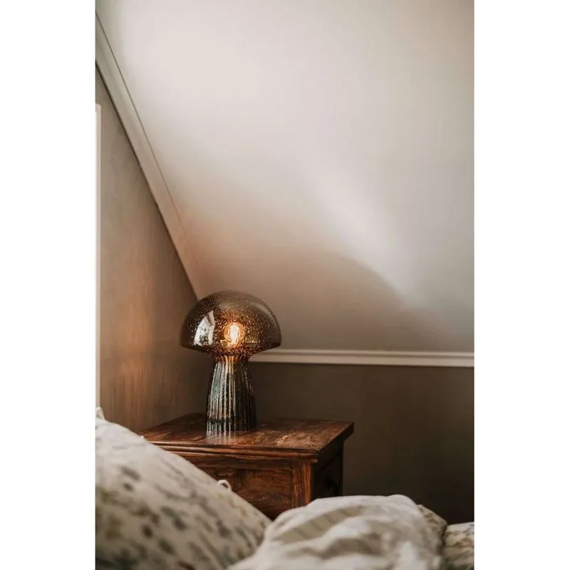 Fungo Tischleuchte Special Edition Braun 30 cm von Globen Lighting – Produktfoto