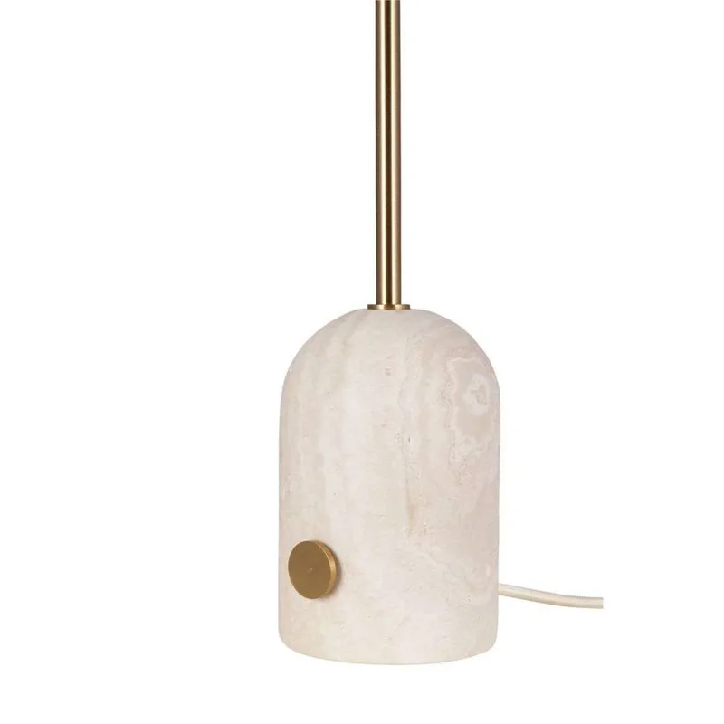 Gino 20 Tafellamp Travertine fra Globen Lighting – produktbillede