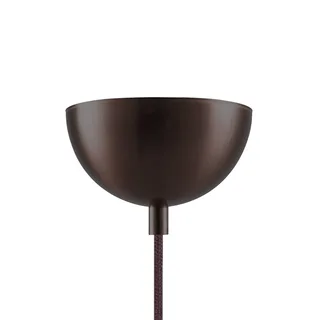 hanglamp Bello, wit, Ø 30 cm glas van Globen Lighting in Wit, Brons – productfoto 5 van 5