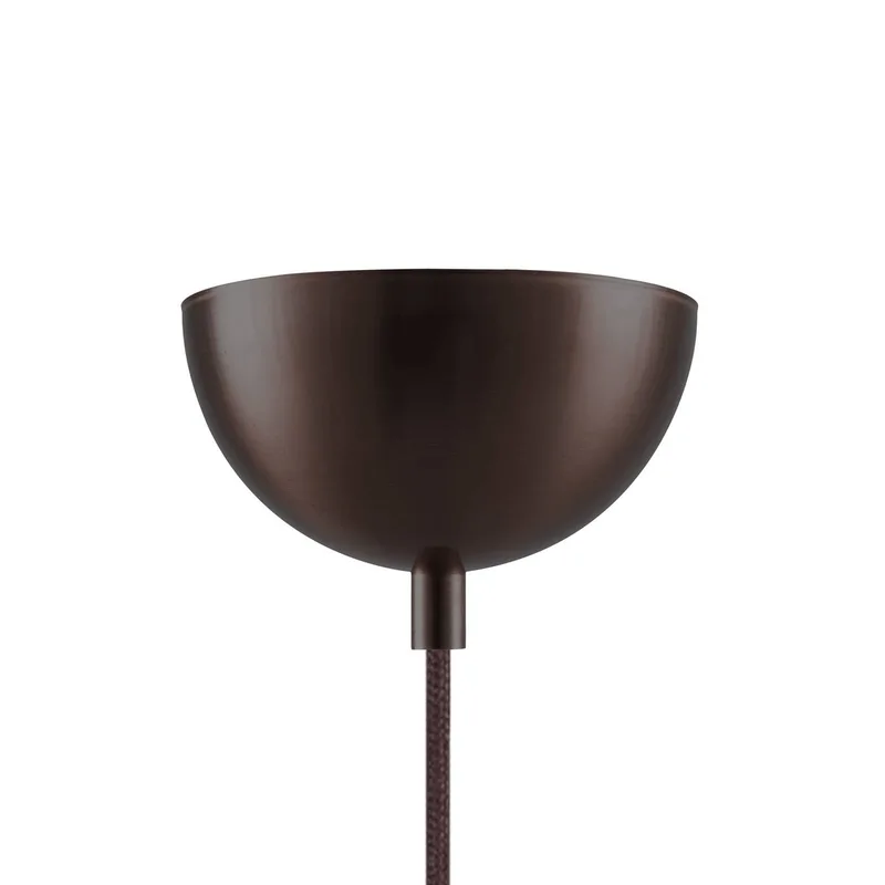 hanglamp Bello, wit, Ø 30 cm glas van Globen Lighting in Wit, Brons – productfoto 5 van 5