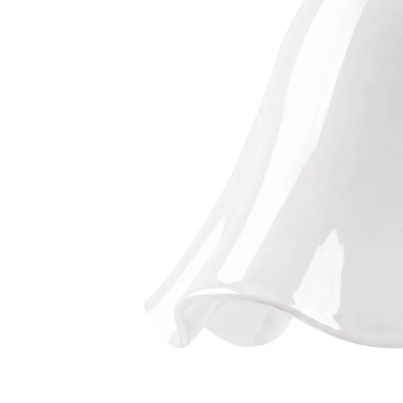 hanglamp Bello, wit, Ø 30 cm glas van Globen Lighting in Wit, Brons – productfoto 4 van 5