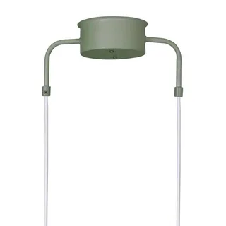 Pendelleuchte CURVE 5, 5-flammig, 165 cm von Globen Lighting in Grün – Produktfoto 2 von 5