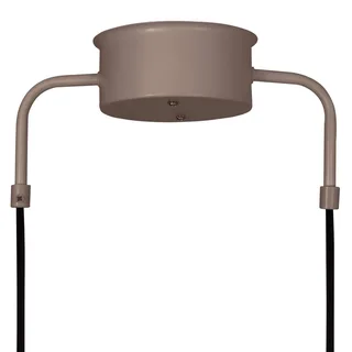 hanglamp CURVE, lengte 165 cm, 5-lamps. van Globen Lighting in Bruin – productfoto 2 van 2