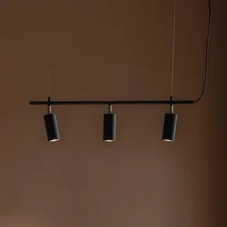 hanglamp Hubble 3 lengte 75 cm, 3-lamps by Globen Lighting in Black – product photo 1 of 2