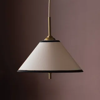 hanglamp IRIS 25 crèmekleurig Ø 25 cm fra Globen Lighting i Creme, Hvid – produktbillede 1 af 3