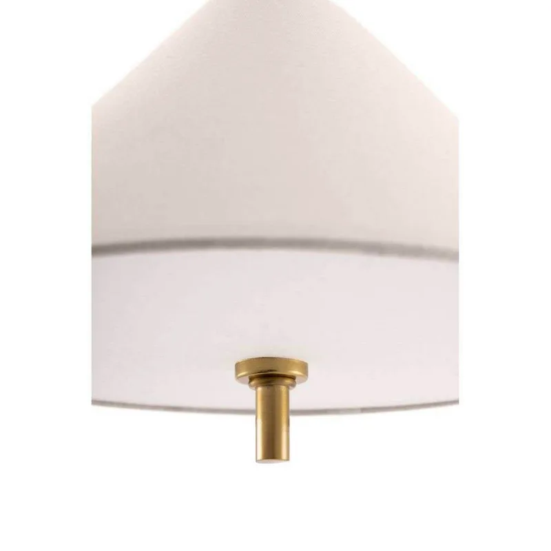 Iris 25 Pendelleuchte Cream von Globen Lighting in Creme, Messing – Produktfoto 2 von 5