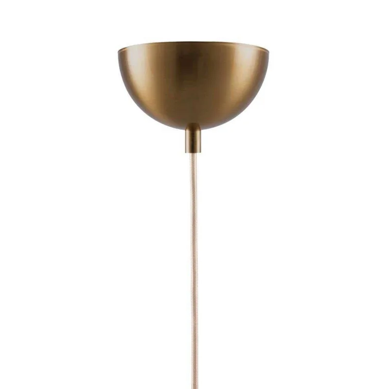 hanglamp IRIS, crème, Ø 50 cm fra Globen Lighting i Creme, Messing – produktbillede 4 af 5