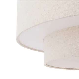 hanglamp Noah Bouclé, Ø 50 cm van Globen Lighting in Beige – productfoto 4 van 4
