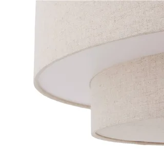 hanglamp Noah Bouclé, Ø 70 cm från Globen Lighting i Beige – produktbild 3 av 3