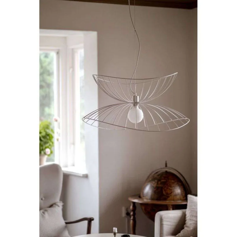 hanglamp RAY, Ø 70 cm fra Globen Lighting i Hvid – produktbillede 2 af 5