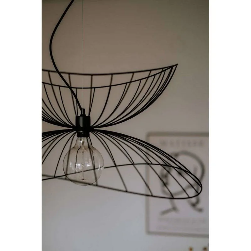 hanglamp RAY, Ø 70 cm de Globen Lighting en Noir – photo produit 3 sur 5