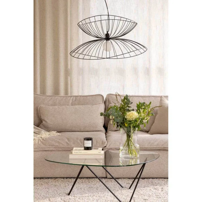 hanglamp RAY, Ø 70 cm de Globen Lighting en Noir – photo produit 4 sur 5