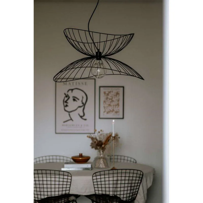hanglamp RAY, Ø 70 cm de Globen Lighting en Noir – photo produit 1 sur 5