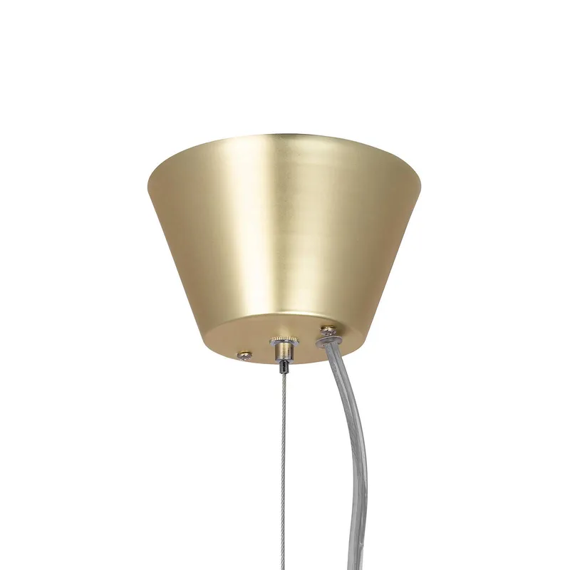 hanglamp Torrano, rood, Ø 30 cm, marmer by Globen Lighting in Rosso levanto, White – product photo 4 of 5