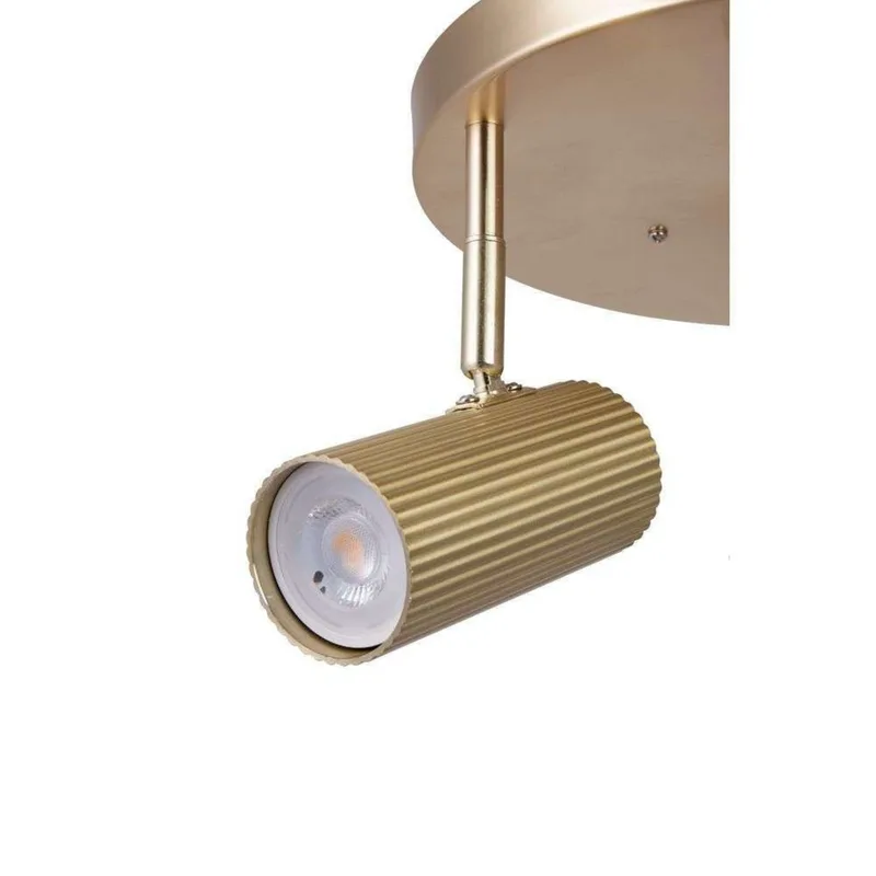 Hubble 3 Plafondlamp Brass fra Globen Lighting – produktbillede