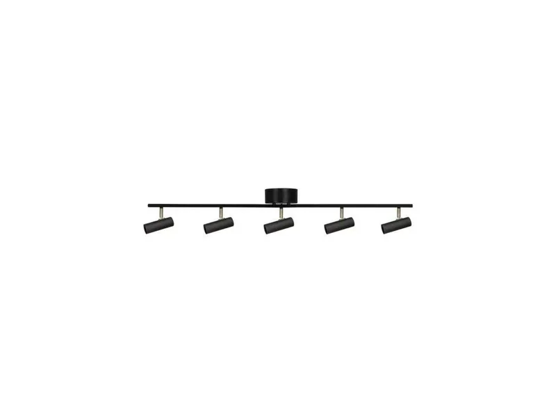 Hubble 5 Plafondlamp Long Black fra Globen Lighting – produktbillede