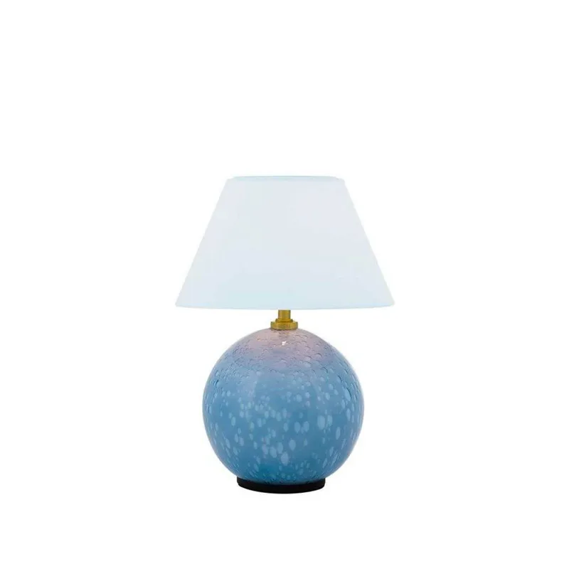 IRIS accu-tafellamp, hoogte 23 cm, G4 från Globen Lighting i Blå – produktbild 1 av 5