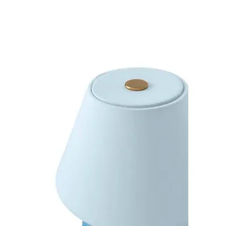 IRIS accu-tafellamp, hoogte 23 cm, G4 från Globen Lighting i Blå – produktbild 2 av 5