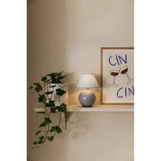 IRIS accu-tafellamp, hoogte 23 cm, G4 från Globen Lighting i Blå – produktbild 5 av 5