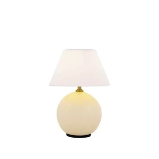 IRIS accu-tafellamp, hoogte 23 cm, G4 från Globen Lighting i Kräm – produktbild 1 av 5