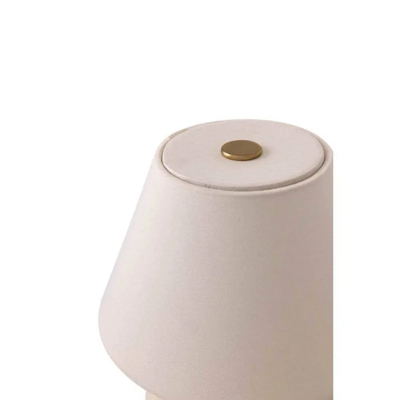 IRIS accu-tafellamp, hoogte 23 cm, G4 från Globen Lighting i Kräm – produktbild 2 av 5