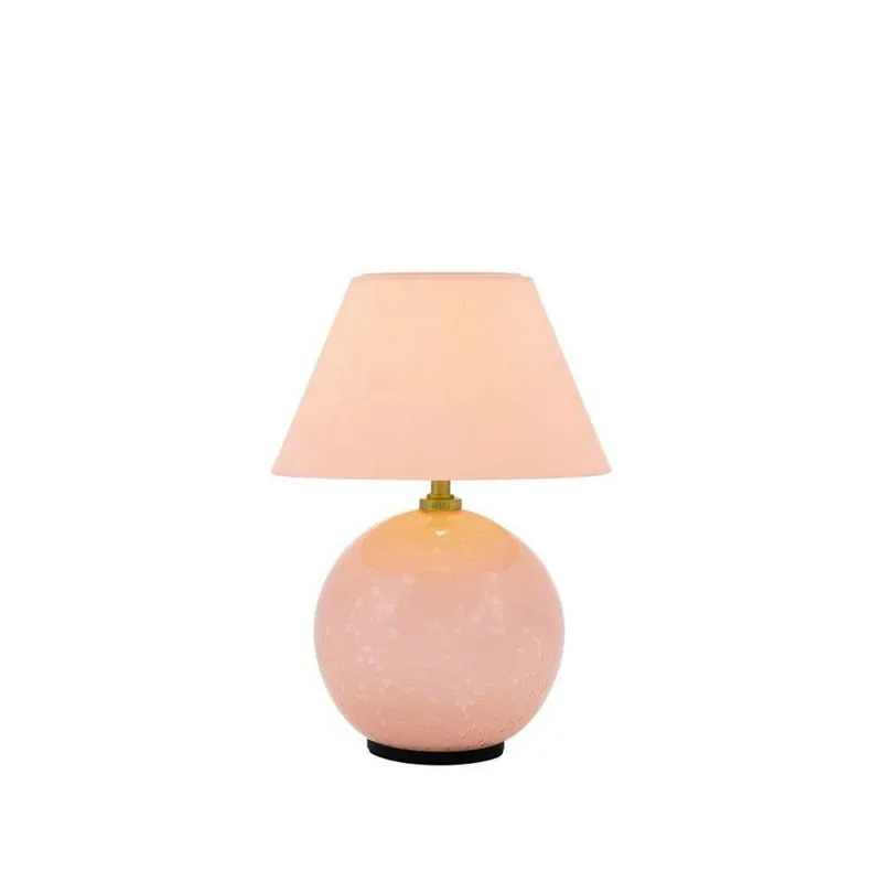 IRIS accu-tafellamp, hoogte 23 cm, G4 från Globen Lighting i Rosé – produktbild 1 av 5