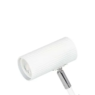 klämlampa Hubble, vit från Globen Lighting i Vit, Krom – produktbild 1 av 3