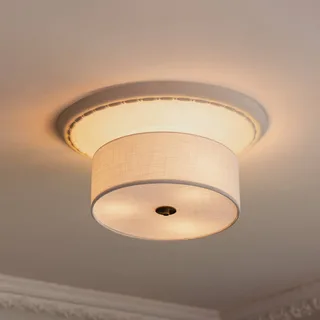 plafondlamp Noah Ø 35 cm fra Globen Lighting i Hvid – produktbillede 1 af 3