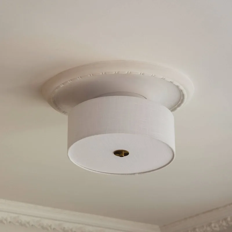 plafondlamp Noah Ø 35 cm fra Globen Lighting i Hvid – produktbillede 2 af 3