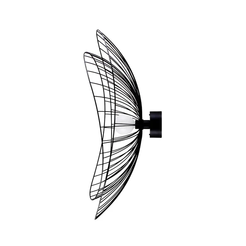 Ray 85 Wandlamp/Plafondlamp Zwart fra Globen Lighting – produktbillede