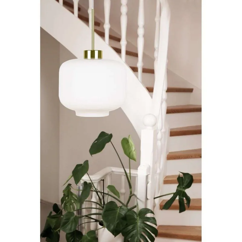 Ritz Suspension White/Brass de Globen Lighting – photo produit