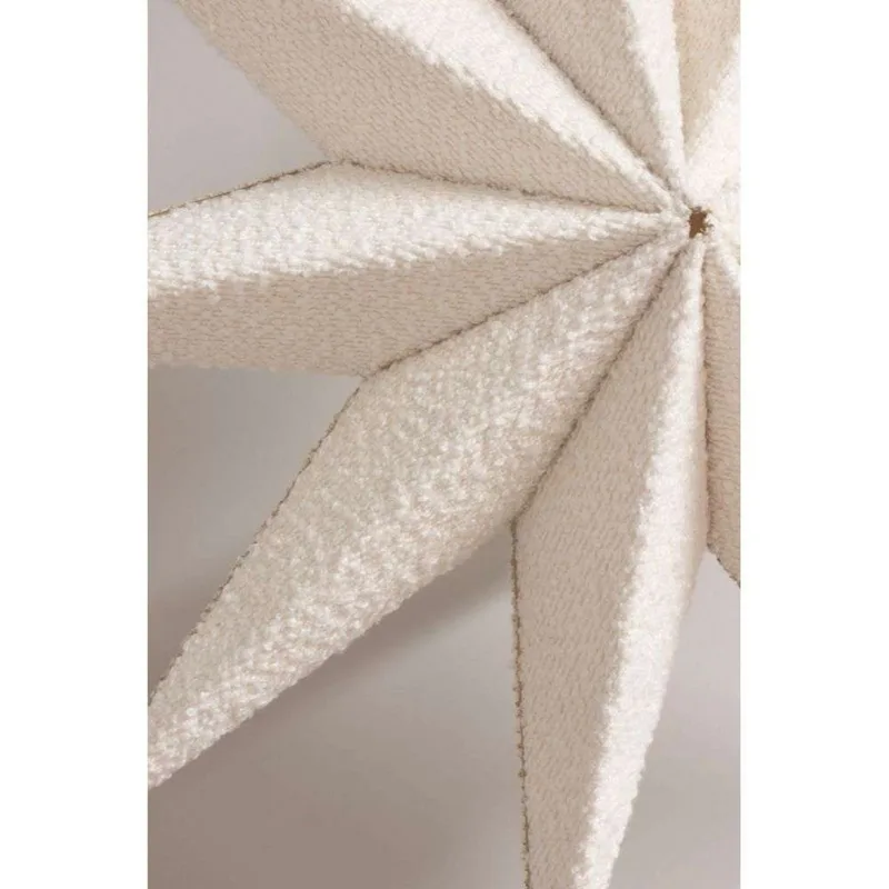 Étoile de Noël Stella Bouclé 75 Blanc de Globen Lighting – photo produit
