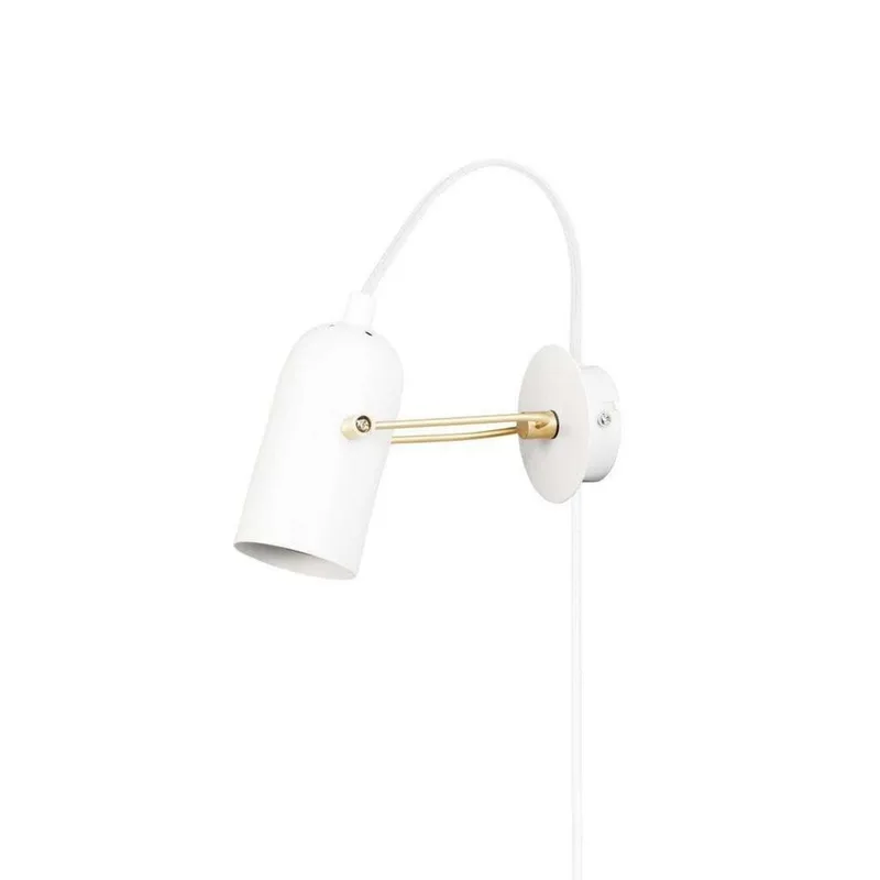 Swan Mini Wandlamp White fra Globen Lighting – produktbillede