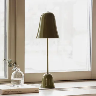 tafellamp Blåklockan, hoogte 56 cm fra Globen Lighting i Olijfgroen – produktbillede 2 af 4