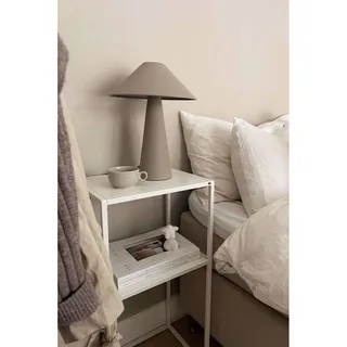tafellamp Cannes, hoogte 40 cm de Globen Lighting en Beige – photo produit 3 sur 5
