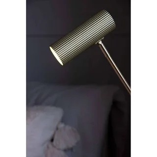 bordslampa Hubble READ, mässing Höjd 45 cm från Globen Lighting i Geborsteld messing – produktbild 2 av 4