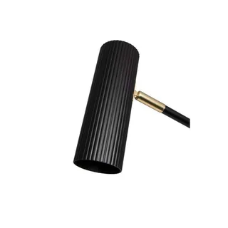 lampe à poser Hubble Read Black de Globen Lighting en Noir, Laiton – photo produit 1 sur 5