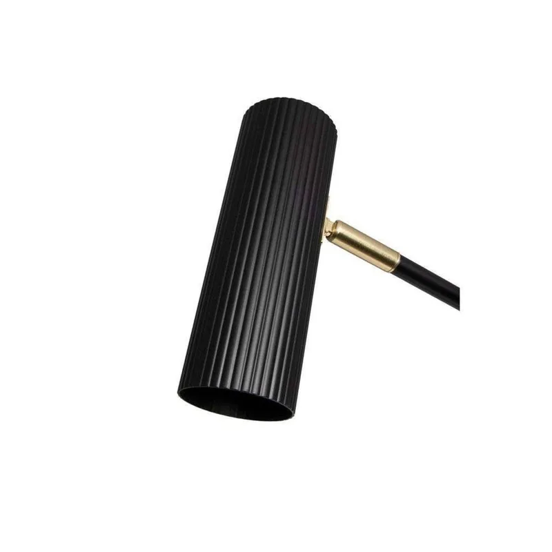lampe à poser Hubble Read Black de Globen Lighting en Noir, Laiton – photo produit 1 sur 5