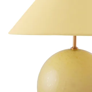 tafellamp IRIS, geel/geel, hoogte 39 cm fra Globen Lighting i Gul – produktbillede 4 af 5