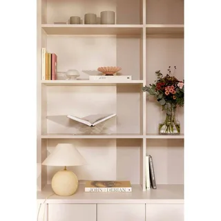tafellamp IRIS, hoogte 39 cm fra Globen Lighting i Creme – produktbillede 5 af 5