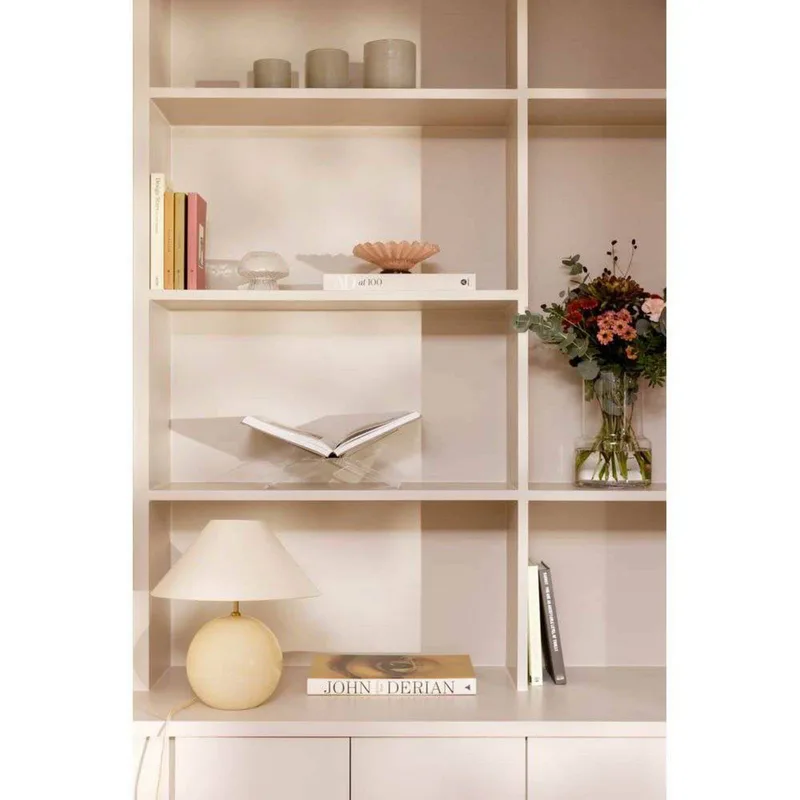 tafellamp IRIS, hoogte 39 cm fra Globen Lighting i Creme – produktbillede 5 af 5