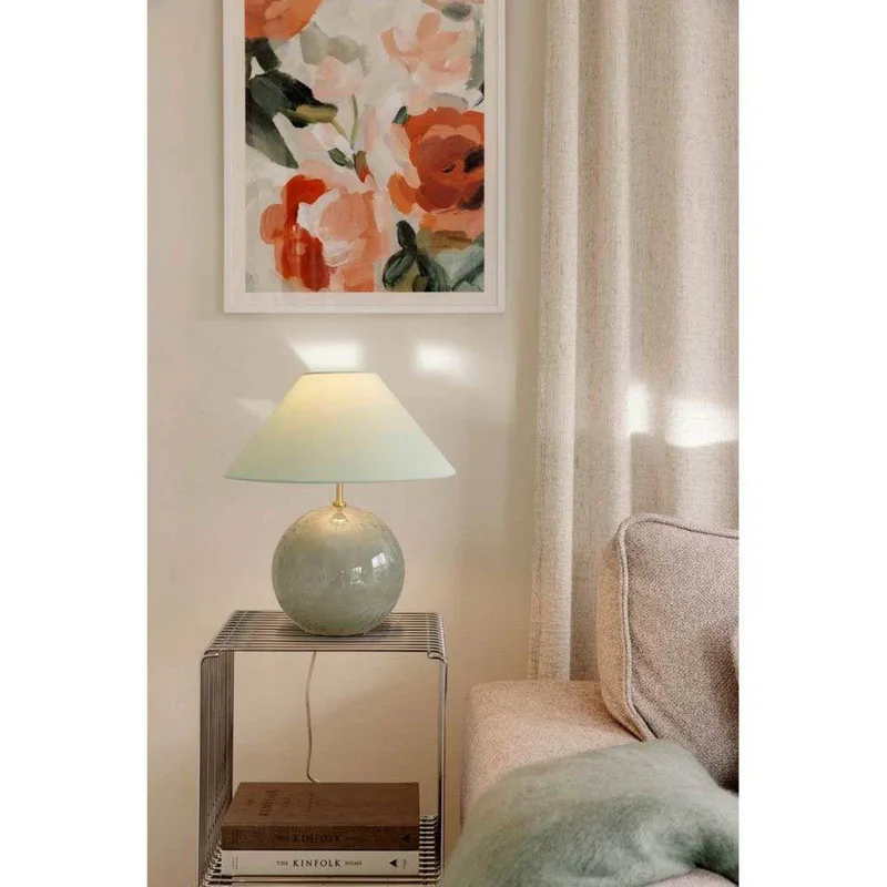 tafellamp IRIS, hoogte 39 cm de Globen Lighting en Vert – photo produit 5 sur 5