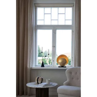 Orbit Tischleuchte Brass von Globen Lighting in Messing, Schwarz – Produktfoto 5 von 5