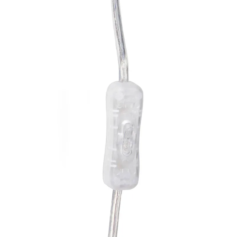 tafellamp Ripley rood, hoogte 52 cm, ijzer/glas från Globen Lighting i Bordeauxrood, Vit – produktbild 4 av 4