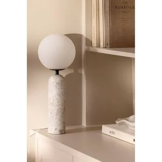 tafellamp Torrano, grijs, hoogte 53 cm från Globen Lighting i Grijs gemarmerd, Vit, Svart – produktbild 5 av 5