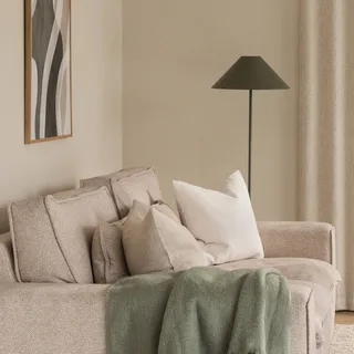 Lampadaire Cannes 140 cm Vert mousse de Globen Lighting en Mosgroen – photo produit 5 sur 5