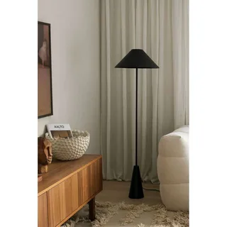 vloerlamp Cannes, hoogte 140 cm de Globen Lighting en Noir – photo produit 2 sur 2